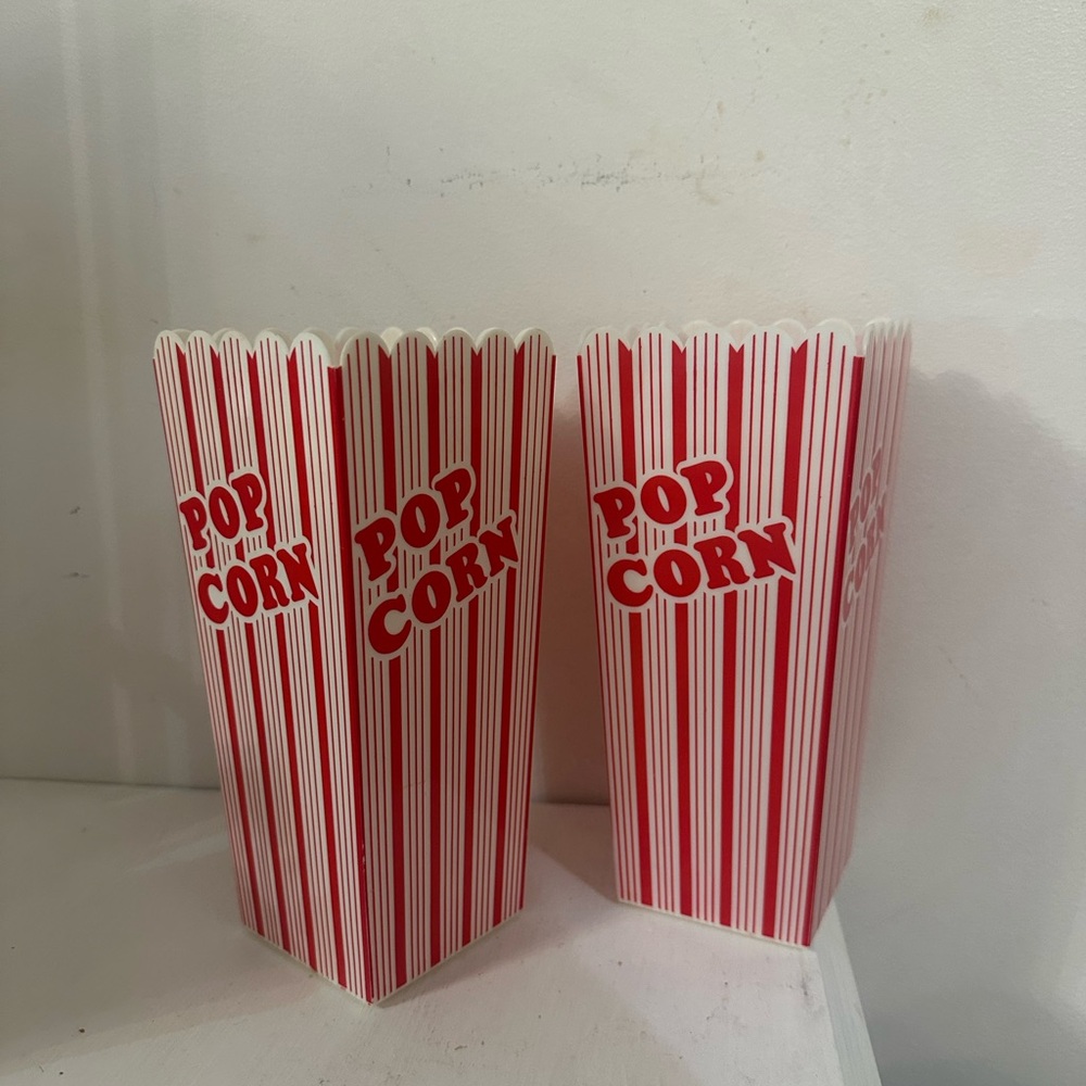 Popcorn Holders Pack of Two